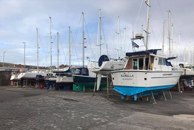 Boat yard